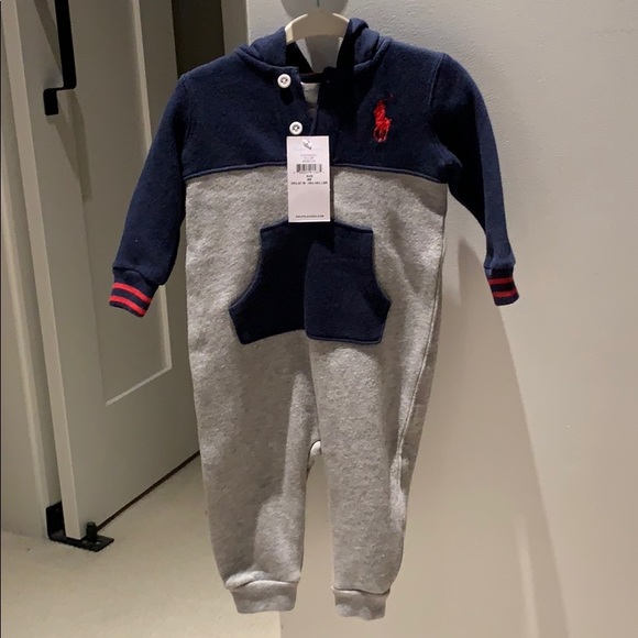 ralph lauren coverall baby boy